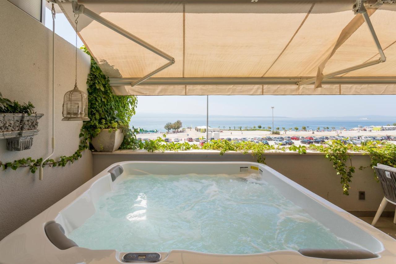 Velebis Superior Apartment - Luxurious One-Room Apartment With Jacuzzi - Prestigious Location By The Sea In The New City Center Of Znjan - Panoramic View Of The Sea And Islands - Free Garage Parking - Buralux Properties Spalato Esterno foto
